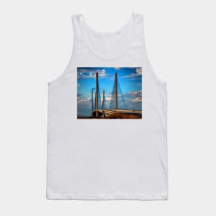 Indian River Bridge Southern View Tank Top